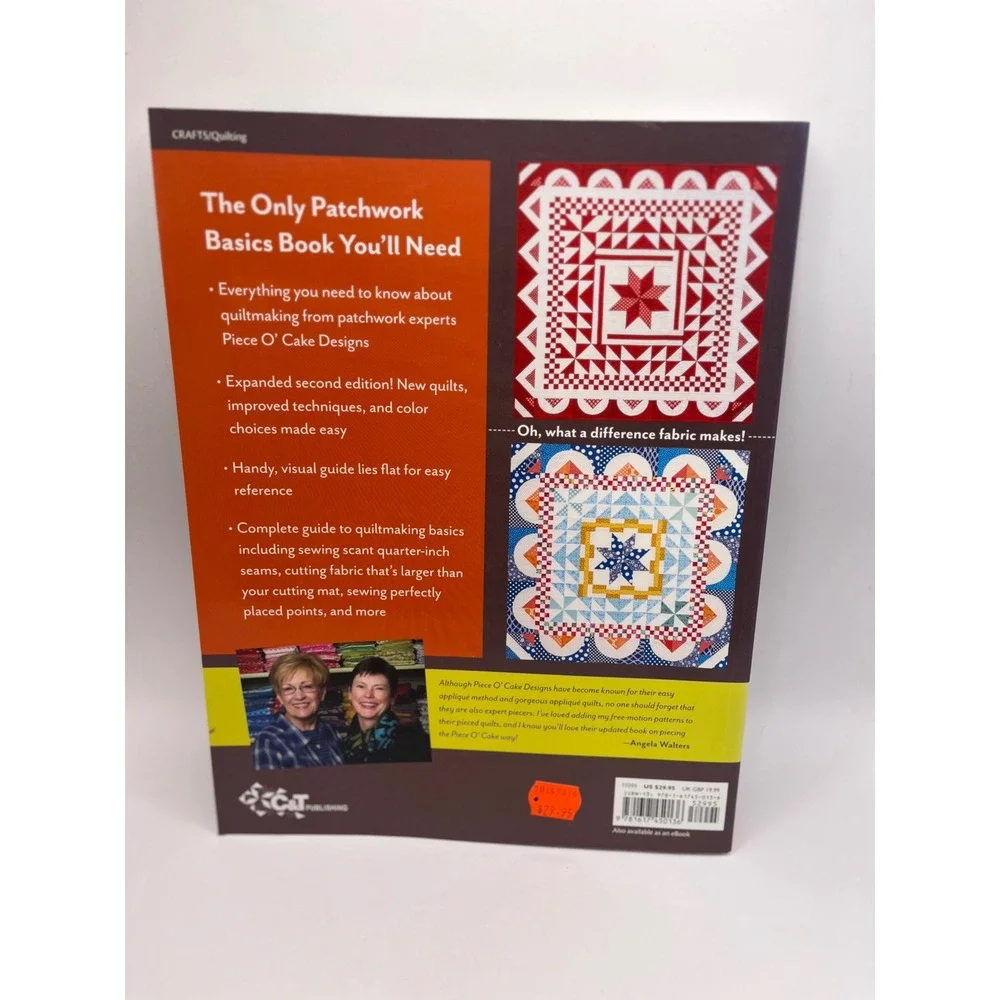 Quilting Book Lot Piecing the Piece O Cake Way Moda All Stars Fat Quarter Quilts